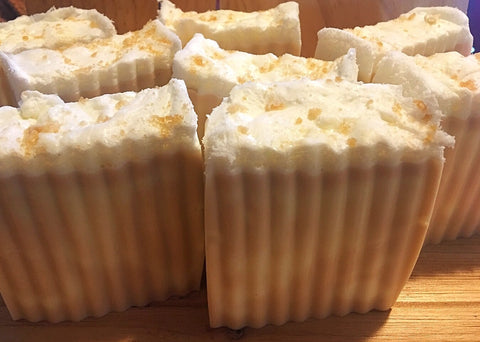 Warm vanilla sugar soap