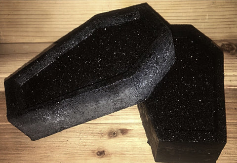 Til Death Do Us Part Coffin Charcoal Soap