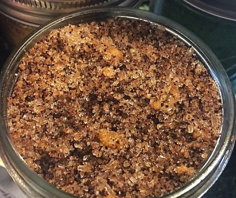 Brown Sugar Vanilla Coffee/Sea Salt Scrub