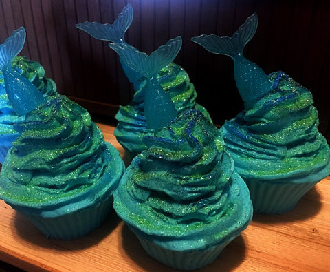 Mermaid Lagoon Cupcake Soap