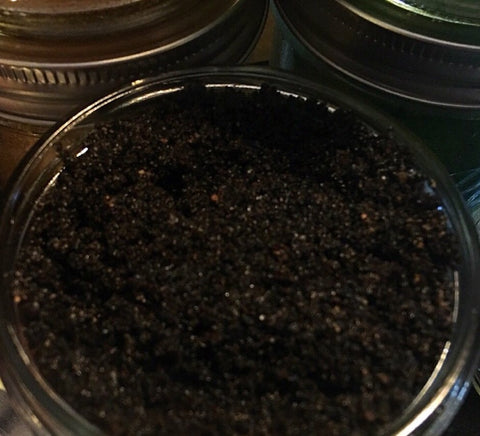 French Vanilla Black Coffee/Charcoal Scrub